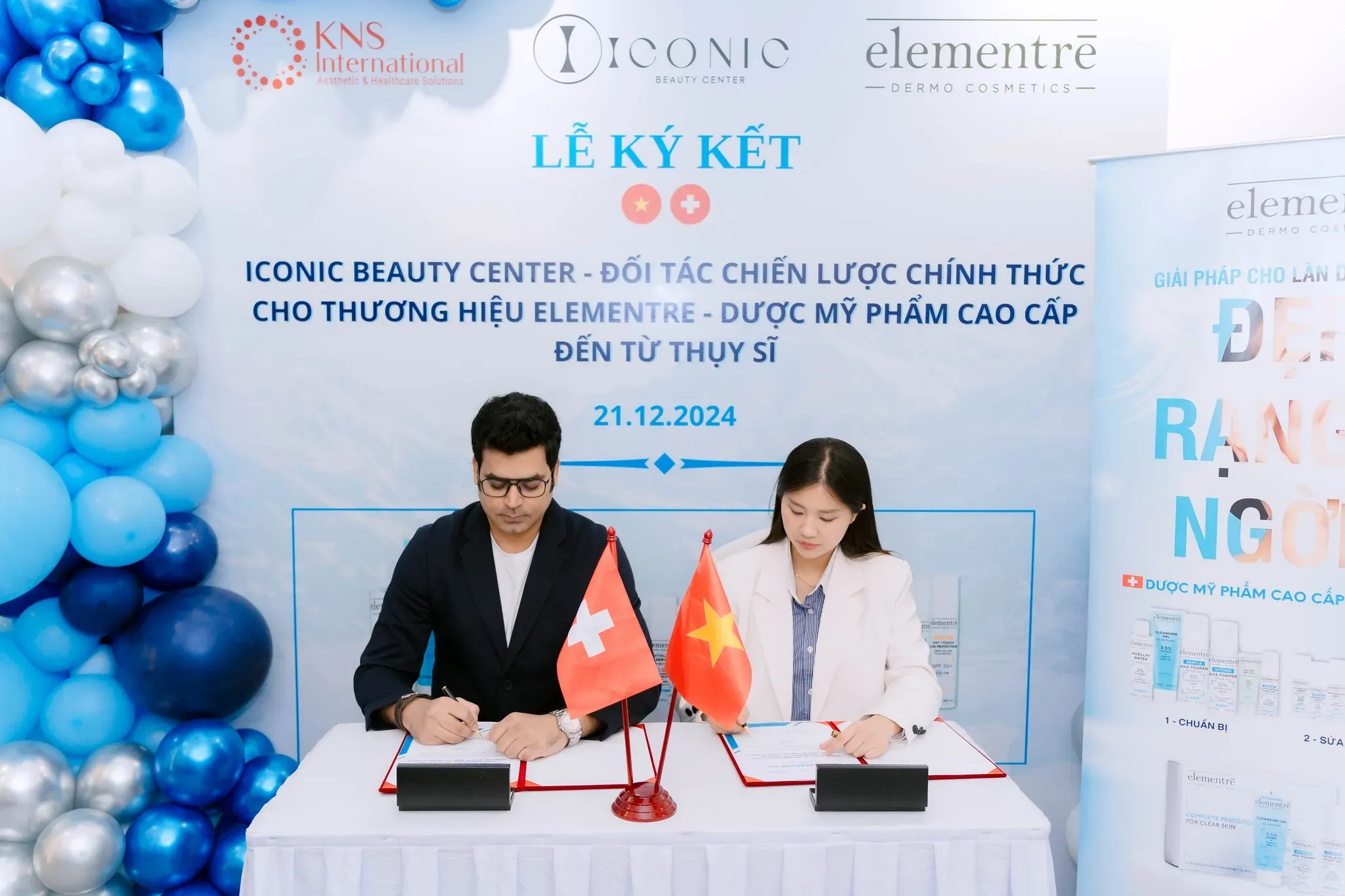 Elementre Vietnam & Iconic Beauty Center Announce Strategic Partnership in Swiss Cosmeceuticals image 3